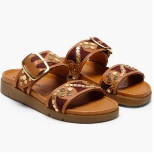 Free People Revelry Studded Slide Sandal